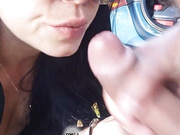 _Sex-couple_ - трахает в ротик и дрочит на язычок