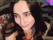 CherryFoxy - трахает киску и попку ловенсом и вибратором