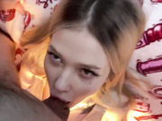 -The-sweet-couple- трахнул в киску и ротик и кончил