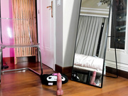 Mazeekiins латинская шлюшка сверху на дилдо 2