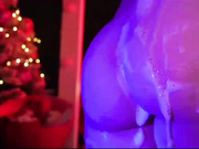 MiniNika пенное шоу у елочки