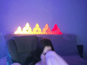 whiteTEA кончает оргазм ловенс