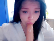 Kiska-Sofia минет с дилдо