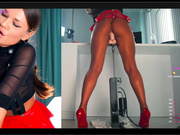 _Artporno_ кончает сквиртом от фак машины