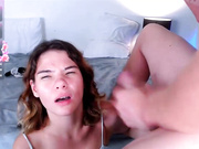 pasha_alina окончание на лицо+минет