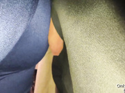 Шикарная жопа зрелой женщины получала мой член в автобусе