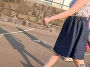 Жопа зрелой женщины поласкала мой член в автобусе