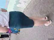 Жопа зрелой женщины поласкала мой член в автобусе