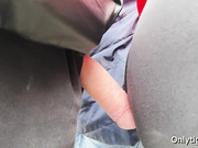 Великолепная зрелая жопа зрелой милфы в лосинах доставила много удовольствия моему хую на пробе