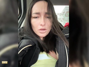 GAVKA  rub pussy in taxi