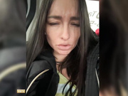 GAVKA  rub pussy in taxi