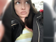 GAVKA  rub pussy in taxi