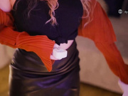 D_i_aM апскирт в колготках со швом