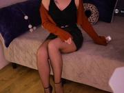 D_i_aM апскирт в колготках со швом