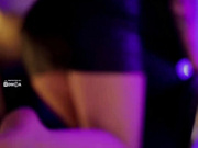 D_i_aM апскирт в тонких телесных колготках