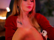 D_i_aM апскирт и ступни в колготках