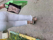 Сочная большая жопа русской мамочки