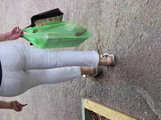 Сочная большая жопа русской мамочки