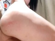 EvaRoughe анал пальчиком в примерочной