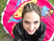 MarshmelloW анальчик на природе