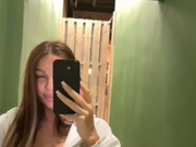 OrgazMia сиськи в туалете