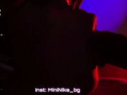 MiniNika слюнявый минет