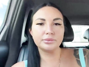 KROSHKA N сквирт в такси 