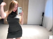 Chloee(Даша из Болгарии) в порваных колготках