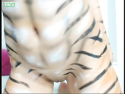 curvy Danielle тигрица