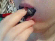 Трусики в кискупотом в ротик