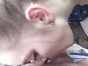 На озере с мужем