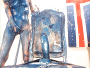 elisadeathnaked fuck black condom dildo