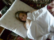 Няшная извращенка Настя  сосет